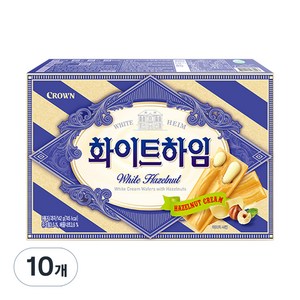 쵸코하임 크라운 화이트 하임, 142g, 10개