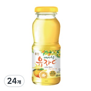 내사랑유자씨, 180ml, 24개