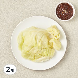 집반찬연구소 양배추와 맛쌈장, 300g, 2개