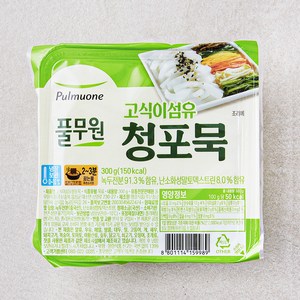 풀무원 고식이섬유 청포묵, 300g, 1개