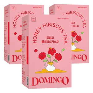 도밍고 꿀히비스커스차, 1.5g, 20개입, 3개