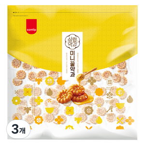 삼립 미니 꿀약과, 1kg, 3개