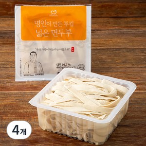 한둘 명인이 만든 투컵 넓은 면두부, 4개, 200g