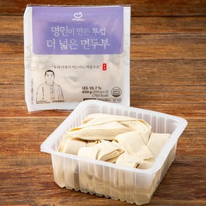 한둘 명인이 만든 투컵 더 넓은 면두부, 200g, 2개