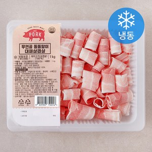 무연골 돌돌말이 대패삼겹살 (냉동), 1kg, 1개