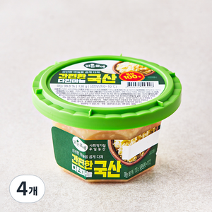 맑은물에 국산 간편한 다진마늘, 130g, 4개