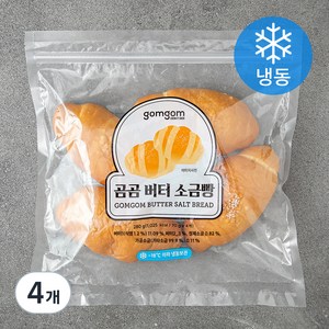 곰곰 버터 소금빵, 4개