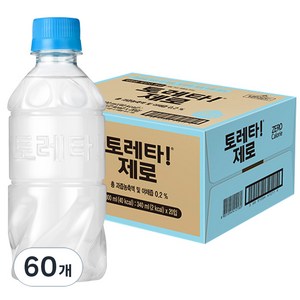 토레타 제로 무라벨, 340ml, 60개