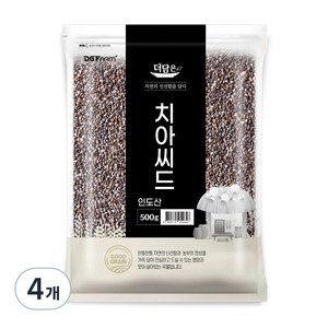 더담은 치아씨드, 500g, 4개