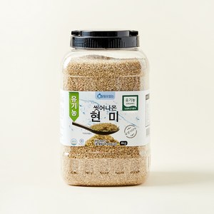 대구농산 유기농 씻어나온 현미, 4kg, 1통