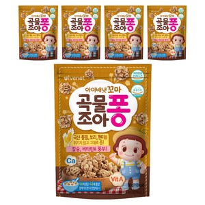 아이배냇 꼬마곡물조아퐁 과자 30g, 곡물맛, 5개
