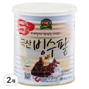 굿모닝서울 국산빙수팥, 850g, 2개