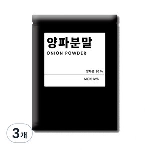 딜리셔스마켓 양파 분말 팩, 200g, 3개