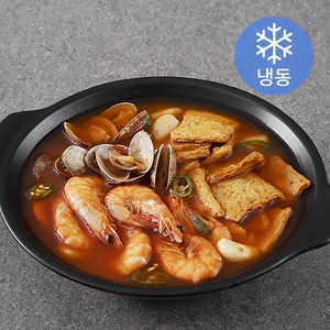 알찬해 바로바로 새우바지락 얼큰 어묵탕 (냉동), 850g, 1개