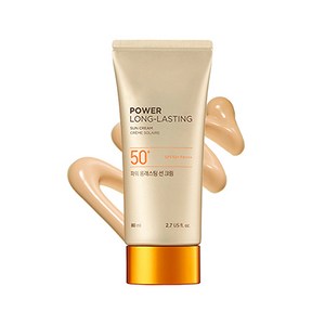 더페이스샵 내추럴 에코 파워 대용량 롱래스팅 선크림 SPF50+ PA+++, 80ml, 1개