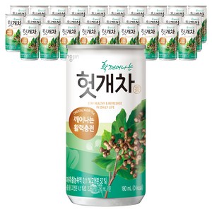 웅진 헛개차, 180ml, 30개