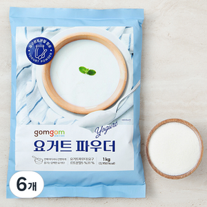 곰곰 요거트 파우더, 1kg, 1개입, 6개