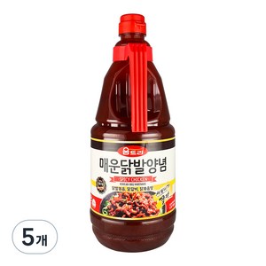 움트리 매운 닭발 양념, 1.9kg, 5개