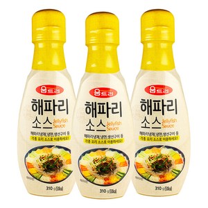 움트리 해파리 양념 소스, 310g, 3개