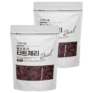 자연다움 몽모랑시 타트체리, 2개, 100g(1개)