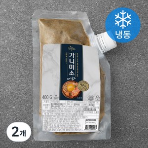 고래미 가니미소 마일드G 게장 (냉동), 400g, 2개