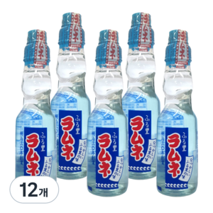 후루사토 사이토 라무네 탄산음료, 12개, 200ml