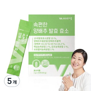 비타민마을 속편한 양배추 발효 효소 30p, 60g, 5개