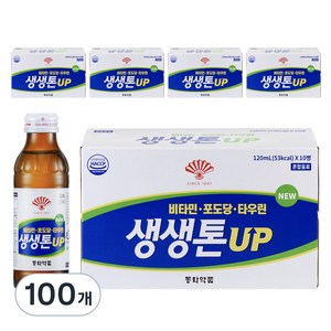 동화약품 생생톤업 에너지 음료, 120ml, 100개