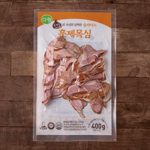 다향 슬라이스 돼지 훈제목심, 400g, 1개