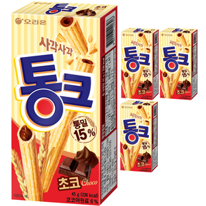 통크 초코, 45g, 4개