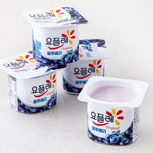 요플레 블루베리 멀티 85g, 4개입