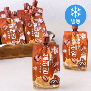 롯데웰푸드 설레임 카페라떼 아이스밀크 (냉동), 160ml, 24개