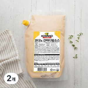 코다노 간마디핑소스, 2kg, 2개