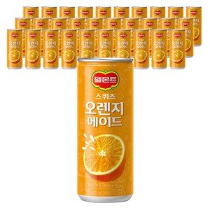 델몬트 스퀴즈 오렌지 에이드, 240ml, 120개