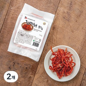 권기옥 명인 웃말 진미채 무침, 150g, 2개