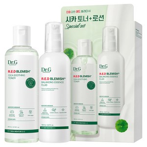 닥터지 레드 블레미쉬 시카 토너 200ml + 로션 150ml 세트, 1세트