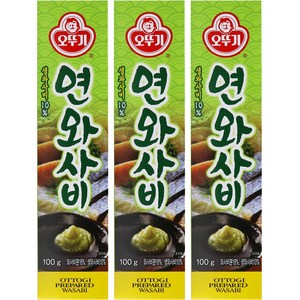 오뚜기 연와사비, 100g, 3개