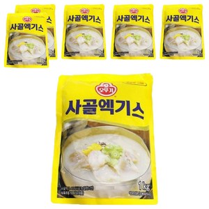 [오뚜기] 사골엑기스, 6개, 1kg