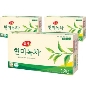 동서 현미녹차, 1.5g, 180개입, 3개