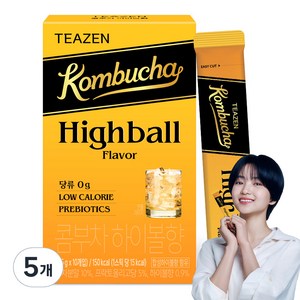 티젠 콤부차 하이볼향, 5g, 10개입, 5개