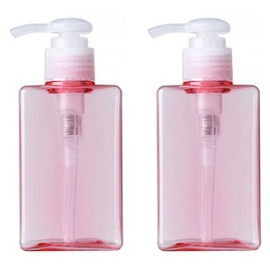 지앤와이 로션 펌프 공병 150ml, 2개, 핑크