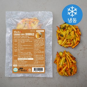 맛의고수 대파품은 바삭 야채튀김 (냉동), 180g, 2개