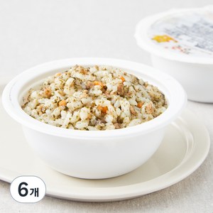 짱죽 이유식 완료기 13개월부터 한우소고기현미밥, 180g, 6개, 혼합맛(소고기/현미)