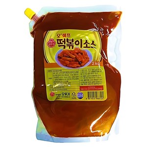 오뚜기 오쉐프 떡볶이소스, 2kg, 1개