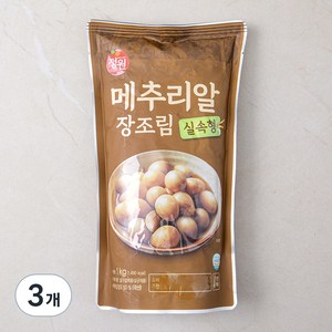 정원 메추리알 장조림, 1kg, 3개