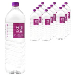 몽베스트 생수, 2L, 12개