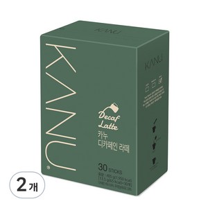 카누 디카페인 라떼 스틱커피, 13.5g, 30개입, 2개