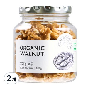 착한습관 유기농 호두, 120g, 2개