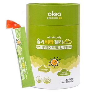 올레아 올키 비타 젤리 아연 청포도맛 55p, 825g, 1개