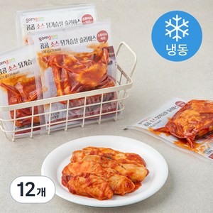 곰곰 소스 닭가슴살 슬라이스 스파이시 커리 (냉동), 120g, 12개입